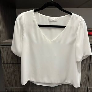 Babaton blouce in white - Small